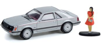 GREEN97120-B - FORD Mustang coupe GHIA con mujer vestida LA TIENDA DE HOBBY serie 12 en blister
