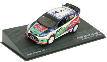 AKI0085 - FORD Fiesta RS WRC #3 Rally Suecia 2011 M.Hirvonen / J.Lehtinen