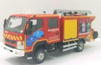 ALERTE0067B - MITSUBISHI FUSO Canter Gallin CCRL TDF camión de bomberos 2017 limitado a 320 ejemplares