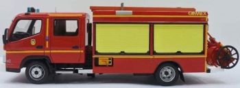 ALERTE0071 - MITSUBISHI Fuso Canter Pompier GIMAEX FPTL departamento de Sarthe