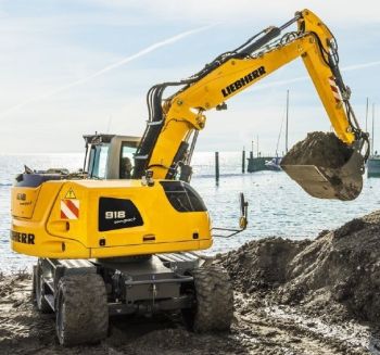 AT3200143 - Excavadora LIEBHERR A918 Compact Litronic Neumáticos Mitas - PRONTO DISPONIBLE