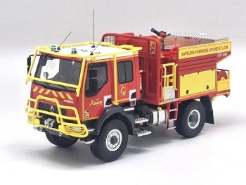 ALERTE0186 - RENAULT D14 4x4 SIDES CCF SDIS - 28 - Eure-et-Loir - Edición limitada a 200 unidades.