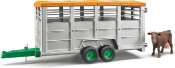BRU2227 - Remolque de ganado 2 ejes Escala: 1/16