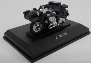 CAR245C - Sidecar ZUNDAPP Z-KS750 negro