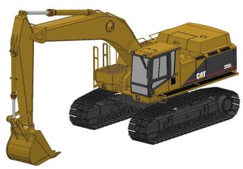CCM350L - Excavadora CATERPILLAR 350L DELAI À VENIR