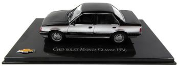 MAGCHEMONZACLASSIC - CHEVROLET Monza Classic sedán 4 puertas 1986 negro y gris