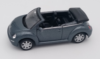 WEL2035GR -  VOLKSWAGEN NEW BEETLE Coche gris metalizado friccion modelo vendido sin caja