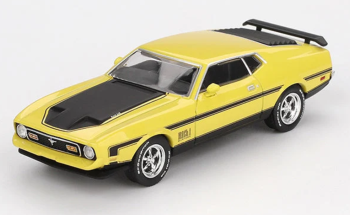 MGT01139-L - FORD Mustang Mach 1 Grabber amarillo 1971