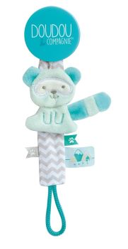 DC3425RATON - Clip piruleta chocolate/menta - Mapache