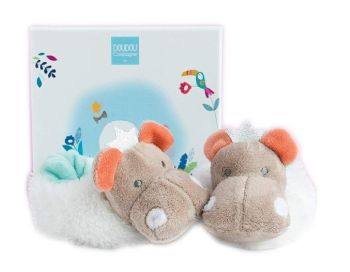 DC3444 - Zapatilla con sonajero - Hippo 0/6 meses