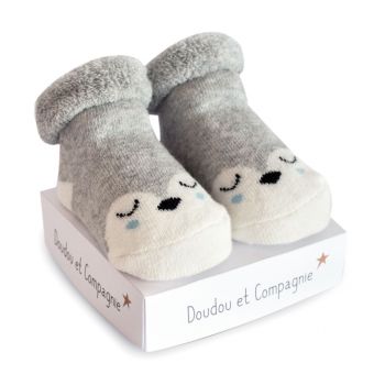 DC3706-04 - Calcetín de bebé para bebés - Gris