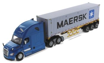 DCM71048 - FREIGHTLINER Cascadia 6x4 con portacontenedores y contenedor de 40 Pies MAERSK