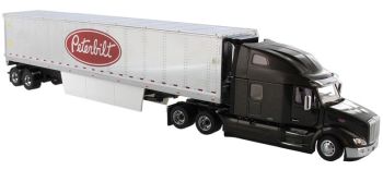 DCM71071 - PETERBILT 579 Negro con remolque
