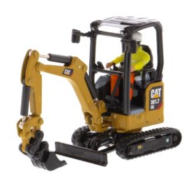 DCM85597 - Mini excavadora CATERPILLAR 301.7 CR de nueva generación con varias herramientas y conductor