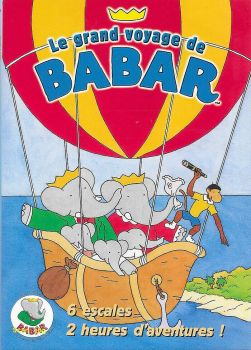 DVDDV3080 - DVD Las aventuras de Babar El gran viaje de Babar
