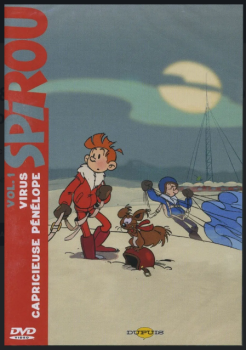 DVD-MTDUP02 - DVD Spirou Vol 1 episodios Virus y Capricious Penelope