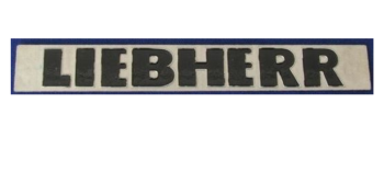 YCC667 - 6 Logotipo para grúa LIEBHERR LR1750
