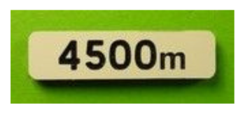 MCD-035 - Panel de señalización a 4500m - En kit