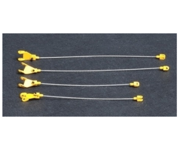 YCC783C-2 - Cables Arrow metalizados LG 1550 Amarillo RAL1007