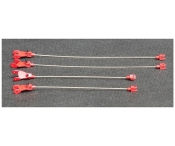 YCC783C-6 - Cables Arrow metalizados LG 1550 Rojo RAL3000