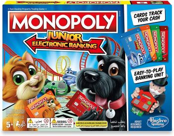 HASE1842 - MONOPOLY Junior Banca Electrónica