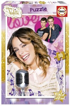 EDU16191 - Puzzle 200 Piezas VIOLETA 40 x 28 cm