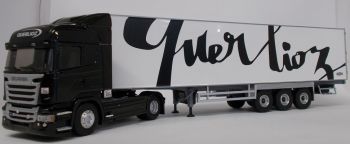 ELI116238 - SCANIA Streamline Highline 4x2 con transporte semirrefrigerado CHEREAU 3 ejes Querlioz