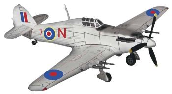 FOV85429 - Avión de combate UK HURRICANE RAF 835 SQUADRON Atlántico Norte 1944 VENDIDO EN CAJA DAÑADA