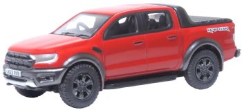 OXF76FR002 - Carrera del Ford Ranger Raptor rojo