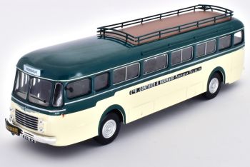 G1255063 - Autobús de línea RENAULT R4192 1952 verde y blanco Establecimiento Gonthier & Nouhaud Périgueux