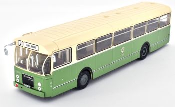 G1255067 - Autobús de línea de Saint Amand BROSSEL BL55 línea n°2 1966 verde y blanco