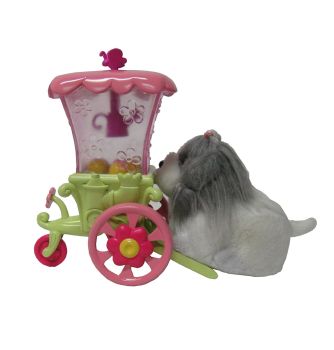 GIO81160A - Carrito de flores para cachorros Zhu Zhu