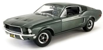 GREEN13615 - FORD Mustang GT FASTBACK 1968 verde Highland Green