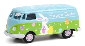 GREEN30253 - VOLKSWAGEN T2 Panel Van Happy Haster vendido en blister