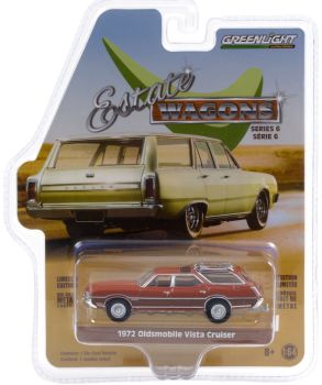 GREEN36010-C - OLDSMOBILE Vista Cruiser station wagon 1972 brown Estate Wagons serie vendido en blíster