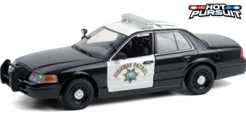 GREEN85523 - FORD Crown Victoria Police Interceptor 2008 Policía estadounidense Patrulla de carreteras de California