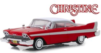 GREEN86529 - PLYMOUTH Fury 1958 techo blanco rojo de la película Christine