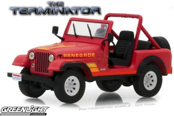 GREEN86533 - El JEEP CJ-7 Renegade de Sarah Connor de la película TERMINATOR