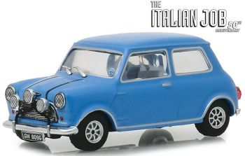 GREEN86549 - AUSTIN MINI COOPER S 1275 1967 azul El trabajo italiano