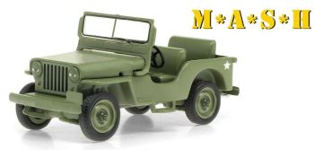 GREEN86592 - JEEP WILLYS CJ-2A 1949 de la serie de televisión americana M*A*S*H 1972-1983