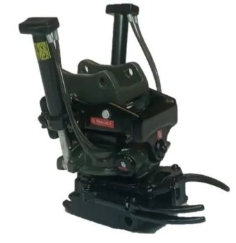 GF108-2 - Rotor basculante OILQUICK OQTR-E33 con pinza para excavadoras de 24 a 33 toneladas