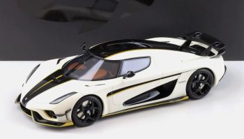 GT913 - KOENIGSEGG Rgera Record 2023 Blanco cristal