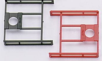 HER051200 - 6 protecciones 3 rojas y 3 negras para remolque silo 52 metros cúbicos
