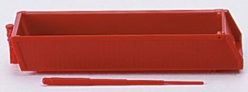 HER051675 - 2 volquetes rojos para semi con cilindros sin marco