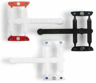 HER052351 - 8 rejillas para MERCEDES BENZ Vito con luces azules 2 rojas; 2 negras; 2 blancas; 2 naranjas