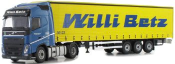 HER071314 - VOLVO FH Gl 4x2 con semi lona 3 ejes Willi Betz