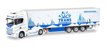 HER071369 - SCANIA CS 20 HD 4x2 con remolque frigorífico de 3 ejes Trio Trans