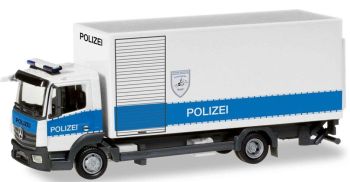 HER093538 - MERCEDES BENZ Atego porta carrocería rígida 4x2 policía de Hamburgo