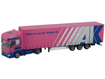 HER1470 - SCANIA 144 4x2 con semirremolque 3 Ejes - ANKER & VAN KAADEN