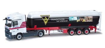 HER301411 - MERCEDES Actros 4x2 con cisterna silo 3 ejes - HAMMER/ALEMANIA